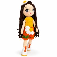 KATHY Handmade Crochet Doll – 40 cm