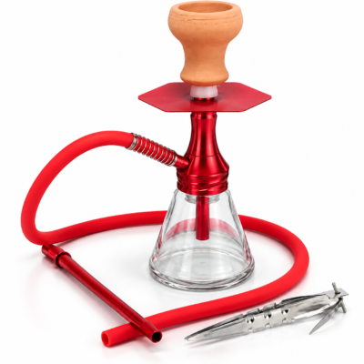 Mini Red Hookah Set – 27 cm