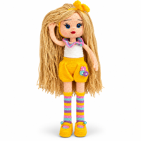LINA Handmade Crochet Doll – 40 cm