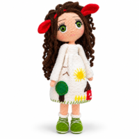 EMMA Handmade Crochet Doll – 40 cm