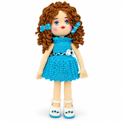MIA Handmade Crochet Doll – 40 cm
