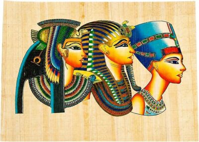 Authentic Egyptian Papyrus – Royal Portrait Design, A4
