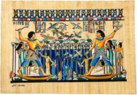 Ancient Egyptian Papyrus Wall Art – A3