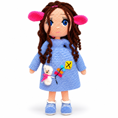 PLANKA Handmade Crochet Doll – 40 cm