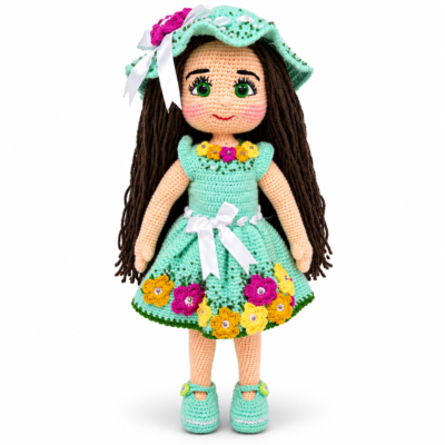 RACHEL Handmade Crochet Doll – 50 cm