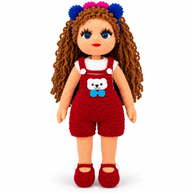SAMI Handmade Crochet Doll – 50 cm