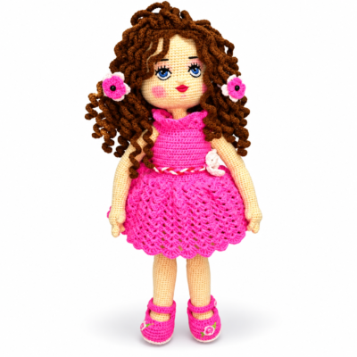 MERO Handmade Crochet Doll – 40 cm