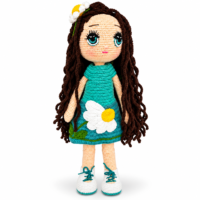 NOVA Handmade Crochet Doll – 40 cm