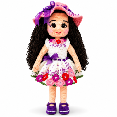 ANYA Handmade Crochet Doll – 50 cm